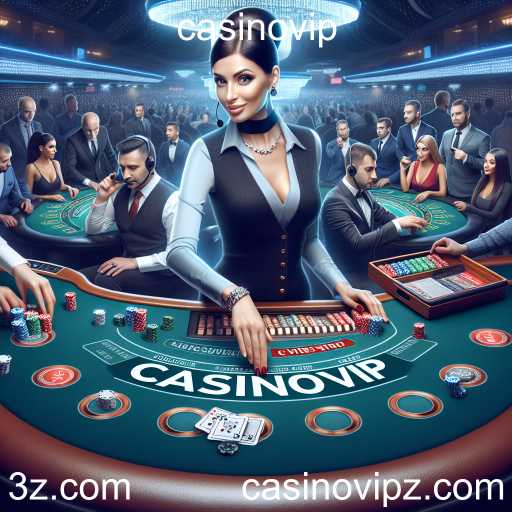 Experiência imersiva dos Cassinos ao Vivo no Casinovip